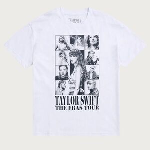 Taylor Swift The Eras Tour White T Shirt